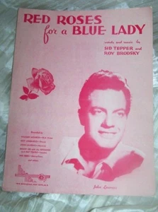 Partituras de colección * rosas rojas para una dama azul* john laurens - Imagen 1 de 2