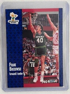 Frank Brickowski 1991-92 Fleer Basketball card #113 Milwaukee Bucks - Picture 1 of 2