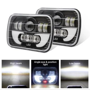 Faro LED 5x7" 7x6" haz alto-bajo DRL para camioneta Toyota 1982-1995 4Runner - Imagen 1 de 12