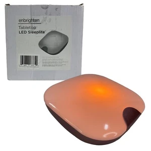 Enbrighten LED Tabletop SleepLite Wireless Battery Touch Lamp Light Rose Gold - Picture 1 of 12