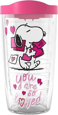 Tervis Peanuts Snoopy Valentine's Day You Are So Loved Made in 16oz, Classic  - Image 1 of 4