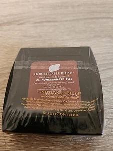 BeautiControl UNBELIEVABLE BLUSH POMEGRANATE 2563 .30 oz NEW SEALED - Picture 1 of 2