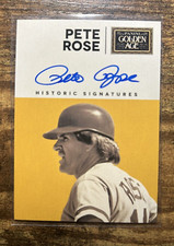 2014 Panini Golden Age Historic Signatures #PTE PETE ROSE Red Phillies