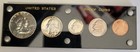 1950 Proof Silver 5 Coin Set. Capital Holder. Rare.