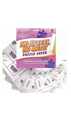 Ahorrador de rompecabezas sin estrés sin líos conserva 4x1000 piezas de rompecabezas 24 hojas Foto 1 de 4