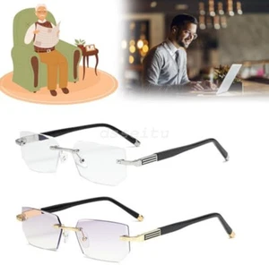Mag Vision Occhiali, Zoom Automatico Blu Blocco Luce Occhiali da Lettura - Foto 1 di 17