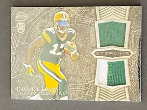 Davante Adams 2014 Bowman Sterling Player-Worn Dual Patch RC #BSRDR-DA - Picture 1 of 10