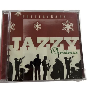 JAZZY CHRISTMAS CD) 12-Tracks  Made In USA EMI Music Pottery Barn New Sealed - Picture 1 of 5