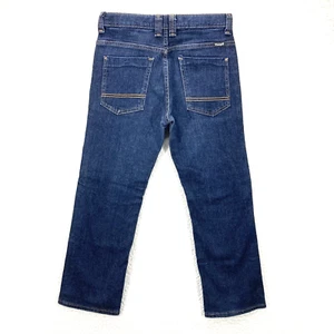 Wrangler Straight Jeans Boys 12 Husky Adjustable Waist Stretch Denim Pant 30x26 - Picture 1 of 11