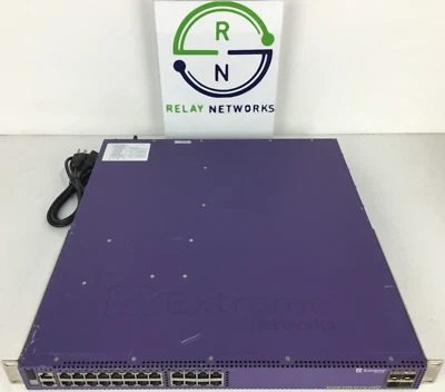Extreme Networks 16177 X450-G2-24P-10GE4 switch 1X 10941 Edge Dir Attach - Image 1 of 4
