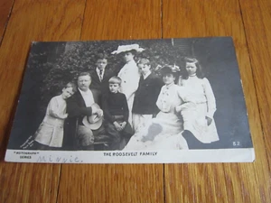 Teddy Roosevelt RPPC La Familia Roosevelt Rotógrafo Foto Real Postal De Colección - Imagen 1 de 8
