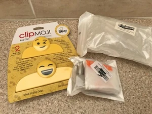 Kitchen items Icing Piping Nozzle set,Sevy Emoji Bag Clips, Strawberry pipettes - Picture 1 of 3