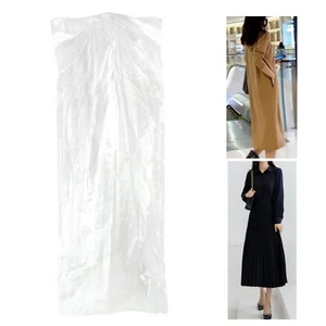 Pack Of 100 Garment Bag Transparent Suit Bagclothing Dust Cover Gown And Dress D - Picture 1 of 7
