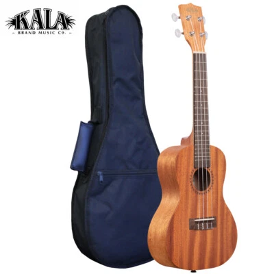 Ukelele de concierto Kala KA-15C caoba satinada con bolsa de concierto acolchada de lujo Foto 1 de 4