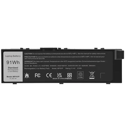 ✅Batería 91Wh MFKVP para Dell Precision 15 7510 7520 17 7710 7720 M7510 M7710 Foto 1 de 4