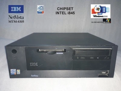 IBM NETVISTA MTM-8305 - Pent. IV 1.8 - PARALLELA - 256 RAM - WIN 200 - TESTATO - Immagine 1 di 4