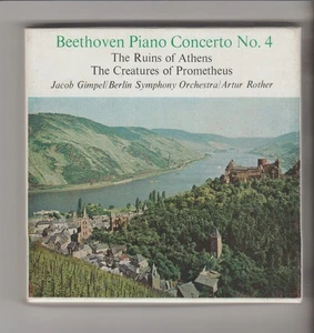 reel to reel tape-NASTRO MONO 2 PISTE 13 cm.-BEETHOVEN PIANO CONC.N.4-TT300 - Imagen 1 de 5