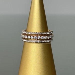 Swarovski Crystal Rose Gold Tone Further Cocktail Ring Size 60 (8) 5448847 - Picture 1 of 5