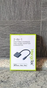 2in1 Blitz Charger And Audio Adapter  Konverter Für Apple  - Bild 1 von 4