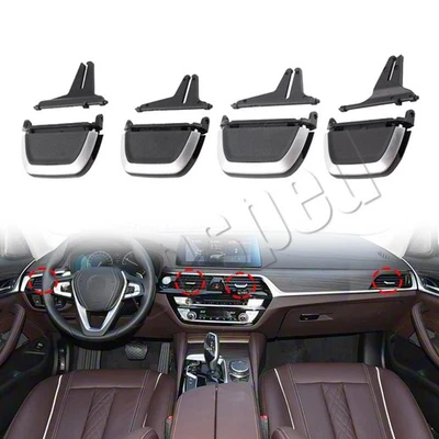 4PCS Front A/C Air Vent Outlet Tab Clip Repair kit For BMW 5 6 Series 2017-2022 - Image 1 of 4