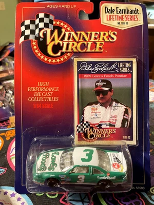 Winners Circle #3 Dale Earnhardt Lifetime Series 11 de 12 1989 Lowe’s Food - Imagem 1 de 2