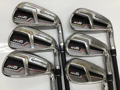 Taylormade M6 Iron Set Golf Club 5-P 6pcs Fujikura ATMOS Orange 6/R #AB17880 - Image 1 of 4