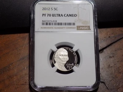 2012-S Jefferson Nickel- NGC - PF70 ULTRA CAMEO - Gorgeous! - Image 1 of 2