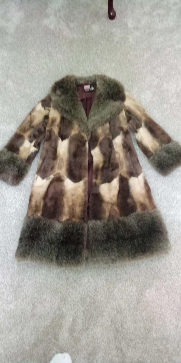 Vintage Faux Fur Outerwear Coats & Jackets for Women for