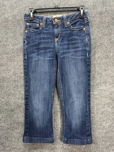 Ariat REAL Kimberly Wide Leg Naomi Jeans Mädchen 16 Blau Stretch Denim Hose - Bild 1 von 9