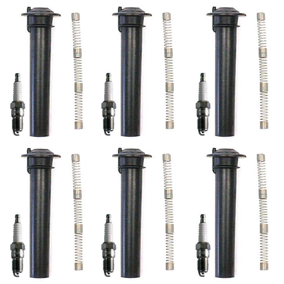 Kit de 6 bujías estándar Denso 6 botas bobinas para Ford Freestyle Mercury Sable Foto 1 de 1