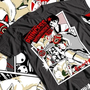 Anime T-Shirt, Princess Mononoke Shirt for Fans, Unisex Tee, Hot New Art Print - Picture 1 of 10