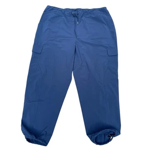 Pantalon court élastique femme Chicos Zenergy UPF Neema taille 2,5 US 14 bleu à enfiler - Photo 1/11