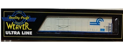 WEAVER 2-RAIL CONRAIL 57’ MECHANICAL REEFER CAR! O SCALE W/ DIE CAST TRUCKS - Image 1 of 3