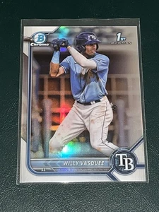 2022 Bowman Chrome Willy Vasquez REFRACTOR /499 - Bild 1 von 4