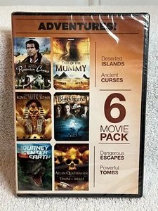 Robinson Crusoe/Tales Of The Mummy/Curse Of King Tut’s Tomb/More DVD 2011 New - Imagen 1 de 3