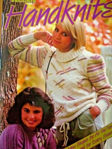 Australian Women's Weekly Knitting Pattern Book- HANDKNITS - Family Styles/Sizes - Picture 1 of 2