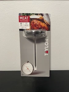 Taylor Meat Thermometer 3” Dial NEW SEALED Oven Safe Cooking Precision Products - Picture 1 of 3