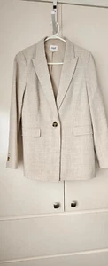 Seed Heritage - lightweight blazer; boyfriend style - Picture 1 of 2