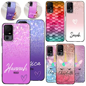 Phone Case Personalised Printed Cover For TCL 30 40 XE 50 5G 405 501 T-Mobile 7 - Picture 1 of 44