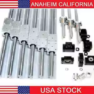 Kit viti a sfera 1000 mm x 1000 mm piedi CNC router 16 mm guide e viti a sfera XYZ Tr - Foto 1 di 1