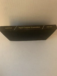 Input-Output Economics 2nd Edition by Wassily Leontief/Hardcover /1973 2nd Print - Picture 1 of 9