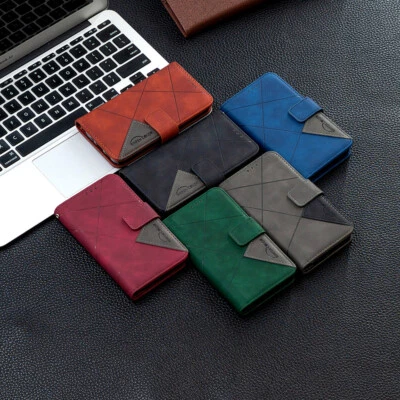 HOT For iPhone 12 Pro Max 11 Pro 11 Flip Leather Rugged Phone Case Slim Cover - Image 1 of 4