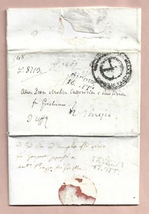 ITALIA 1836 INTERO CON ?RECINTO CONTO - DA PADOVA A VENEZIA - Foto 1 di 2
