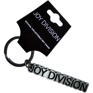 Joy Division Logo Keyring Official Merchandise New - Picture 1 of 2