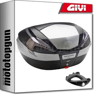 GIVI V56NT TOP CASE + REAR RACK MAXIA 4 HONDA CB 1300 / S 2009 09 - Picture 1 of 4