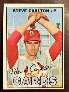 1967 Topps #146 Steve Carlton St. Louis Cardinals VG+ - Picture 1 of 2