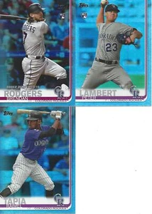 Actualización Topps 2019 Rainbow Brendan Rodgers novato debut Colorado Rockies EE. UU. 45 - Imagen 1 de 1