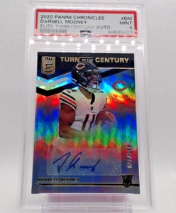 MiNT psa 9 2020 Darnell Mooney RC Turn Of The Century Auto /299 Chronicles Elite - Picture 1 of 3