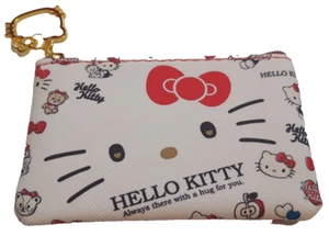 Moneda Hello Kitty I.D. Bolsa de Maquillaje Mini Cartera Monedero Accesorio - Imagen 1 de 3