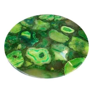 18" Agate Table Top Gemstones Work home Office decor - Picture 1 of 2